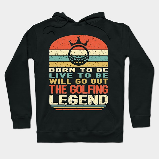 The Golfing Legend Hoodie by pa2rok